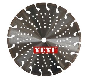 দিয়া 180mm 300mm 400mm ডায়মন্ড কংক্রিট, বেলেপাথর, পিচ দেখেছি বাংলাদেশের segmented প্রকার