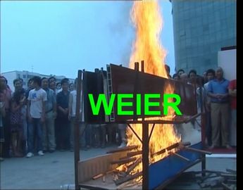 কাঠ প্লাস্টিক কম্পোজিট WPC বোর্ড উত্পাদনের লাইন, সিই সার্টিফিকেট SJSZ-92/188