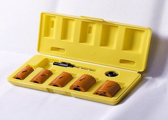 7PC দ্বি মেটাল হোল কাটার করাত স্টেইনলেস স্টীল, 32mm 38mm বড় ব্যাসার্ধ হোল করাত