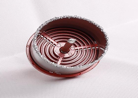 ছোট 53mm 2-5 / 8 &quot;মেটাল পাইলট ড্রিল সঙ্গে কাটার দুষ্প্রাপ্য ধাতু কারবাইড হোল করাত
