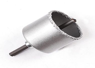সিরামিক টাইল বড় ব্যাসার্ধ 53mm দুষ্প্রাপ্য ধাতু কারবাইড গ্রিট হোল কাঠের জন্য করাত