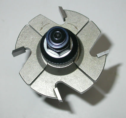 পরিবর্তনশীল ছুরি CNC রাউটার বিট সঙ্গে হেভি মেটাল CNC, নিয়মিত slotting বিট (কোন shims দরকার)