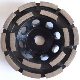 Sintered কারবাইড ডবল সারি ডায়মন্ড কাপ নিষ্পেষণ কংক্রিট 3 &quot;6&quot; 7 &quot;জন্য হুইল
